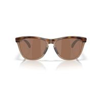 Oakley Oo9503 Frogskins Range XL - Gafas de sol redondas, Tortuga marrón/humo marrón/tungsteno Prizm polarizado, 58 mm