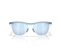 Oakley Oo9503 Frogskins Range XL, Gafas Unisex Adulto, Lavado a la Piedra Transparente/Transparente/polarizado Prizm Deep Water, 58 mm