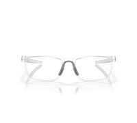 Oakley OX8032 Hex Jector - Marcos rectangulares para gafas graduadas para hombre, lente transparente mate/demo, 55 mm, Lente transparente mate/demo, 55 mm