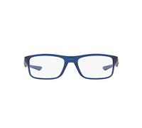 Oakley Ox8081 Plank 2.0 - Marcos rectangulares para gafas graduadas, Lente azul translúcido mate/demo, 51 mm