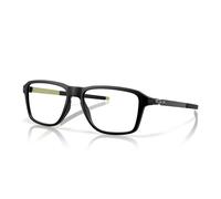 Oakley Hombre OX8166 WHEEL HOUSE 816608 Monturas ópticas O_MATTER Negro Transparente Cuadrada Normal