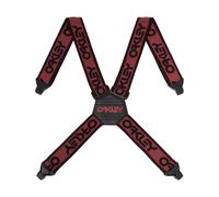 Oakley - Pantalones de esquí - Factory Suspenders Rosewood - Rojo Rojo one size