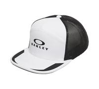 Oakley Podium Trucker Hat - Sombrero para hombre, blanco / negro, L/XL
