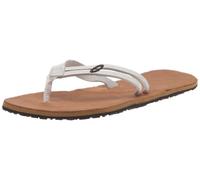 Oakley Precursor 20047-154 - Chanclas de Cuero Nobuck para Mujer, Color Blanco, Talla 37.5