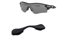 Oakley Radarlock Path - Kit de gafas de sol de repuesto para orejas/nariz en forma de U, almohadilla de nariz, puente de silla, almohadilla de silicona para la nariz (negro)