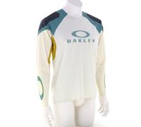 Oakley Seeker Edge LS Caballeros Camiseta para ciclista S Azul