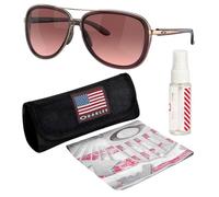 OAKLEY SPLIT TIME OO4129 - Gafas de sol con kit oficial de gafas, Frambuesa cristalina, 58 mm