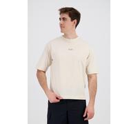 Oakley Stacked Metal - Beige - Camiseta Hombre talla S