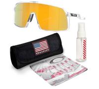 OAKLEY SUTRO OO9406 - Gafas de sol con kit oficial de gafas, Claro, 37 mm