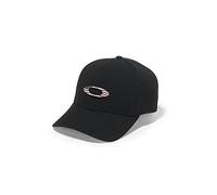 Oakley Tincan Hat Boina, Bandera Americana Negra, L-XL para Hombre