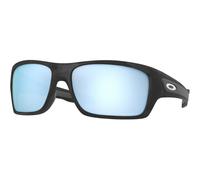 Oakley Hombre OO9263 TURBINE 926364 Gafas de sol O_MATTER Gris Azul Cuadrada Polarizado Prizm