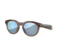 Oakley Unisex Oakley Meta OW8002 Hstn 800206 Gafas de sol O_MATTER Marrón Violeta Redonda Reflejado Prizm