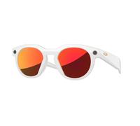 Oakley Unisex Oakley Meta OW8002 Hstn 800204 Gafas de sol O_MATTER Gris Marrón Redonda Reflejado Prizm