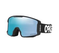 Oakley - Máscaras de esquí - Line Miner M Factory Pilot Black Prizm Sapphire de Silicona - Negro Negro one size