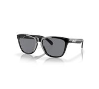 Oakley Unisex Oakley OO9013 FROGSKINS 24-306 Gafas de sol O_MATTER Negro Gris Cuadrada Normal Prizm
