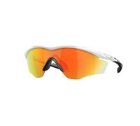 Oakley Unisex Oakley OO9343 M2 FRAME XL 934305 Gafas de sol O_MATTER Blanco Naranja Máscara Normal Prizm Iridium