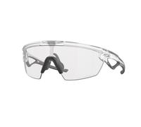 Oakley Gafas deportivas Sphaera Photochromic blanco clear to black iridium photochromic