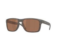 Oakley Unisex Oakley OO9487 HOLBROOK XXL 948708 Gafas de sol O_MATTER Gris Marrón Cuadrada Polarizado