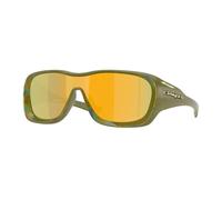 Oakley Unisex Oakley OO9493 DE LA SALLE 949305 Gafas de sol O_MATTER Verde Oro Cuadrada Normal Prizm