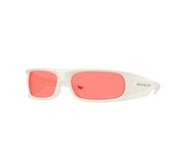 Oakley Unisex Oakley OO9522 HIGHLAND 952205 Gafas de sol O_Materia Blanco Rosa Cuadrada Normal