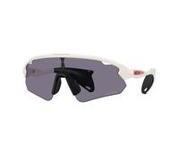 Oakley Unisex Oakley OO9525 STUNT DEVIL A 952505 Gafas de sol O_Materia Blanco Gris Cuadrada Normal