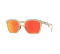 Oakley Unisex Oakley OO9533 HSTN SQ 953305 Gafas de sol O_Materia Beige Rojo Cuadrada Polarizado