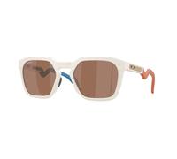 Oakley Unisex Oakley OO9533 HSTN SQ 953312 Gafas de sol O_Materia Blanco Marrón Cuadrada Normal