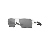 Oakley Unisex OO9188 FLAK 2.0 XL 918881 Gafas de sol O_MATTER Blanco Gris Cuadrada Polarizado Prizm