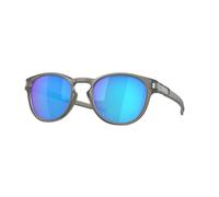 Oakley Unisex OO9265 LATCH 926532 Gafas de sol O_MATTER Gris Azul Redonda Polarizado Prizm