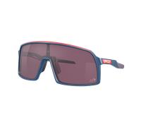 Oakley Unisex Sunglass 2021 Tour de France™ Sutro - Color del Marco: Matte Poseidon, Color de la Lente: Prizm Road Black