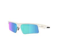 Oakley Gafas de sol unisex Sport Performance Semi-rand, Matt Mist - Prizm Sapphire, 68 mm