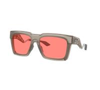 Oakley Unisex Sunglass Enigma Ink Latitude Collection - Color del Marco: Arena transparente, Color de la Lente: Prizm Peach