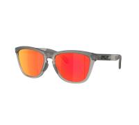 Oakley Unisex Sunglass Frogskins™ Range XL - Color del Marco: Tinta gris/humo gris mate, Color de la Lente: Prizm Ruby