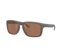 Oakley Unisex Oakley OO9487 HOLBROOK XXL 948708 Gafas de sol O_MATTER Gris Marrón Cuadrada Polarizado