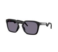 Oakley Unisex Sunglass HSTN SQ - Color del Marco: Negro Mate, Color de la Lente: Prizm Grey