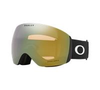 Oakley Unisex Sunglass OO7050 Flight Deck™ L Snow Goggles - Color del Marco: Negro Mate, Color de la Lente: Prizm Verde salvia dorado iridio