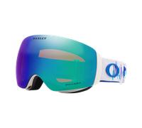 Oakley Unisex Sunglass OO7064 Flight Deck™ M Mikaela Shiffrin Signature Series Snow Goggles - Color del Marco: Blanco, Color de la Lente: Prizm Nieve