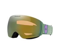 Oakley Unisex Sunglass OO7064 Flight Deck™ M Snow Goggles - Color del Marco: Jade, Color de la Lente: Prizm Verde salvia dorado iridio