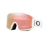 Oakley Unisex Sunglass OO7093 Line Miner™ M Snow Goggles - Color del Marco: Blanco Mate, Color de la Lente: Prizm Rose Gold Iridium