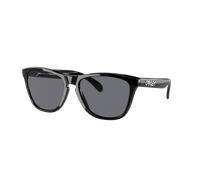 Oakley Unisex Sunglass OO9013 Frogskins™ - Color del Marco: Negro Pulido, Color de la Lente: Gris