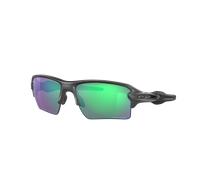Oakley Unisex Sunglass OO9188 Flak® 2.0 XL - Color del Marco: Acero, Color de la Lente: Prizm Road Jade