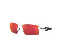 Oakley Unisex Sunglass OO9188 Flak® 2.0 XL - Color del Marco: Blanco Pulido, Color de la Lente: Prizm Field