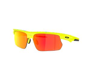 Oakley Unisex Sunglass OO9400 BiSphaera™ Inner Spark Collection - Color del Marco: Matte Tennis Ball Yellow/Celeste Neuron, Color de la Lente: Prizm R