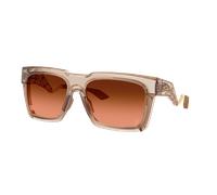 Oakley Unisex Sunglass OO9485 Damian Lillard Signature Series Enigma Ink - Color del Marco: Transparent Warm Brown, Color de la Lente: Prizm bronce de