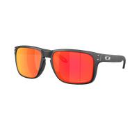 Oakley Unisex Sunglass OO9487 Holbrook™ XXL - Color del Marco: Matte Black Camo, Color de la Lente: Prizm Ruby