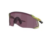 Oakley Unisex Sunglass OO9501 2026 Tour De France™ Velo Kato™ - Color del Marco: Helecho transparente, Color de la Lente: Prizm Road Black