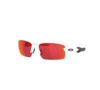 Oakley Unisex Sunglass OO9511 Flak® 2.0 S - Color del Marco: Blanco Pulido, Color de la Lente: Prizm Field