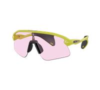 Oakley Unisex Oakley OO9517 STUNT DEVIL 951715 Gafas de sol O_Materia Verde Rosa Cuadrada Normal