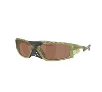 Oakley Unisex Sunglass OO9529 Plantaris SQ - Color del Marco: Helecho transparente, Color de la Lente: Prizm Tungsten