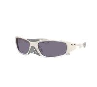 Oakley Unisex Sunglass OO9529 Plantaris SQ - Color del Marco: Niebla mate, Color de la Lente: Prizm Grey